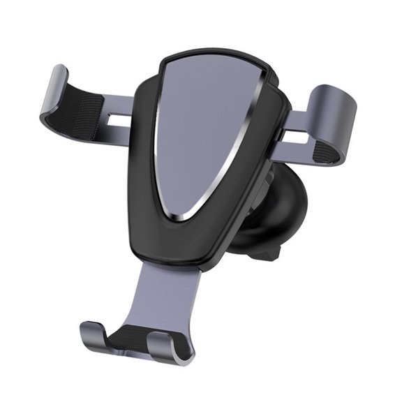 Gecau Car Mount Phone Locking Universal Vent GPS Cell Phone For Car Non-Toxic Black 7.6x5.2 Inch Home Decor