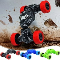 Latrodar Car Toys for Boys 3-6 Years Boys Toys Age 4-6 Friction Stunt Car Flipping Rolling Back-and-Forth Toy For Christmas Gifts for Boys Pull Back Cars Plastic Novelty Indoor&Outdoor