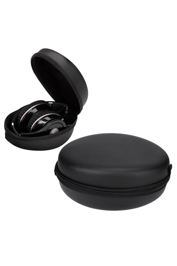 Carrying Hard Case Protector For By Dre Headphones Solo/Studio Well-Made Black 8x6.8 Inch Home Essentials