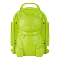 Latrodar Cartoon-Penguin Snowball Maker Clip Tool Kids Toy for Winter Outdoor Sports Green Decorative 7.2x0.8 Inch