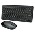 thumbnail image 1 of Gecau Chocolate Wireless Keyboard And Mouse Set - Silent Portable Keyboard And Mouse For Office Business And Home Use Multiple Systems Novelty Black 14.6x5., 1 of 1