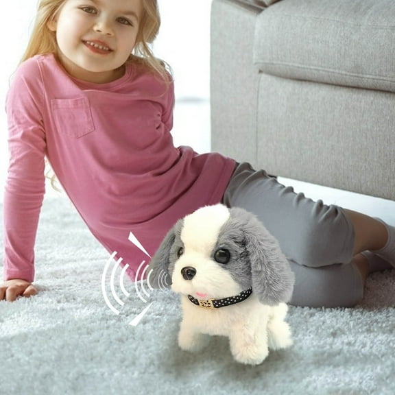 Latrodar Christmas Stocking Stuffers My Realistic Robot Puppy Dog Toy Cute Soft Mini Robot Puppy For Kids Gifts Safe&Non-Toxic E 7.2x6 Inch Home Stuff