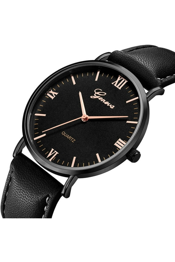 Classic Hot Selling Stainless Steel Pointer Quartz Pointer Watch multicolor