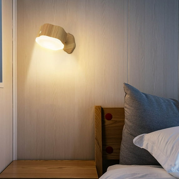 Latrodar Clearance Creative Mirror Front Light, Rotatable Eye Protection Desk Light, Magnetic Reading Light, Type-C Rechargeable,Small Bedside Light, Portable Night Light