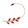 thumbnail image 1 of Latrodar Clip On And Perforated Earring Set With Style And Lightweight Design Red, 1 of 1