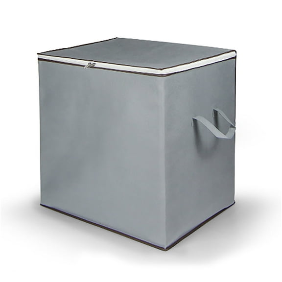 Latrodar Clothes Hamper Divided Laundry Baskets Bedroom Bathroom Laundry Room Organization Solid Moving Bags Alternative to Moving Box for Comforters Blanket Clothes Sheet Toys 1PC