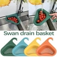 thumbnail image 1 of Gecau Colander for Kitchen Under Sink Storage Basket Double-layer Plastic Baskets Small Strainer Bowl Strainer Kitchen Gadgets Colander 2 in 1 1PC for Fruits Vegetable Pasta Noodles Kitchen Salad, 1 of 3