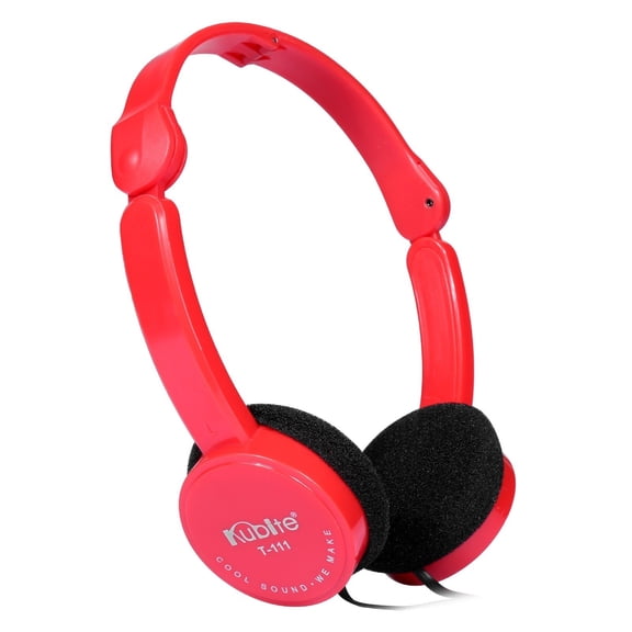 Latrodar Comfortable Children's Best of Both Worlds le In-Ear Headphones Red 4x4 Inch Home Stuff