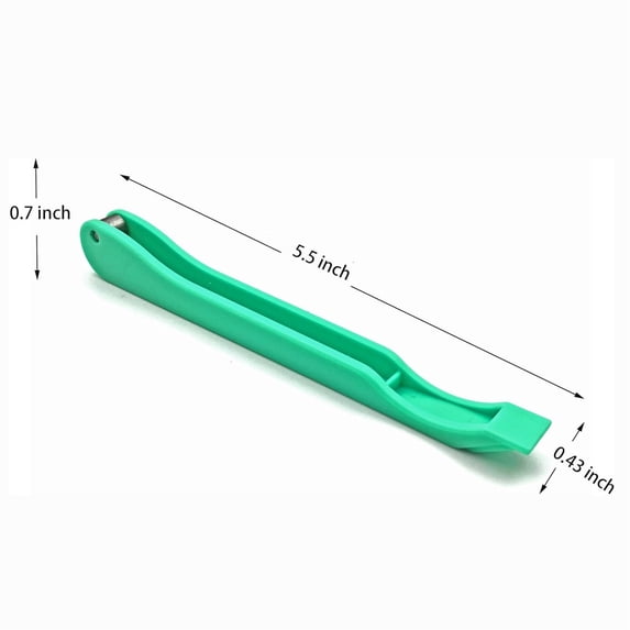 Gecau Copper Foil Hand Foiler For Stained Glass Stained Glass Hand Foiler Tool Upgraded Green 7.2x3.6 Inch Home Gadgets