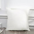 thumbnail image 1 of Gecau Cushion Home Hotel Sofa Cotton Pillow Core Pillow Core Insert Pillow Sturdy White 8x8 Inch Home Stuff, 1 of 5