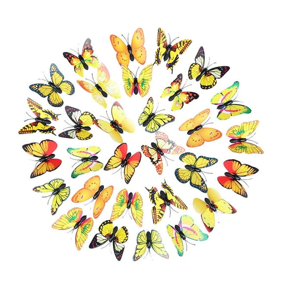 Latrodar DIY Decal Wall Stickers Home Decor Stickers Room Decor YE Yellow Art&Crafts 6.8x0.4 Inch