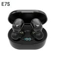 thumbnail image 1 of Gecau E7S Binaural Bluetooth5.0 Gaming Headset With Eco-Friendly Material i Type Macaron Color Black 4.8x2.8 Inch Home Gadgets, 1 of 4