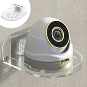 Gecau Easy To Install Security Camera Wall Mount No Drilling Required Home Monitor Bracket For Security Camera Kid Monitor Mini Speaker Placement Clear Up