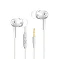 thumbnail image 1 of Latrodar Electronics Earbuds Wired With Microphone Noise Isolating In-Ear Well-Made ompatible Most 3.5mm White 2x2 Inch Home Stuff, 1 of 1