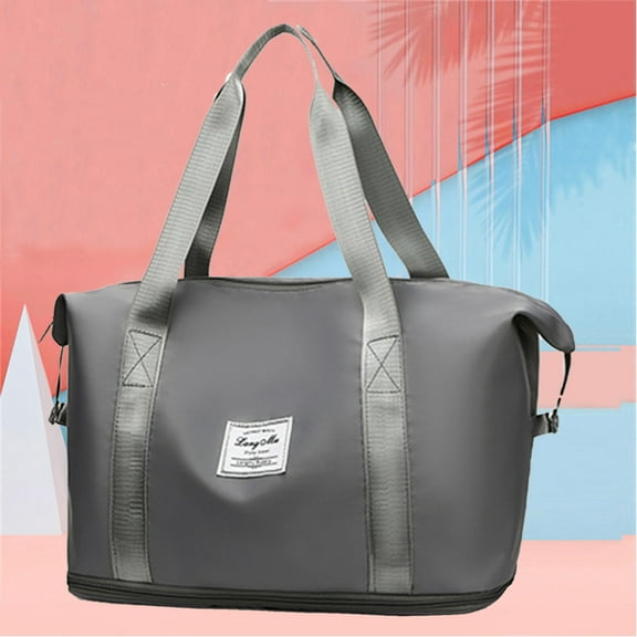 Latrodar Expandable Gym Bags, Duffle Bags For Sports And Weekend Travel, Large Capacity Lightweight Overnight Bags For Men And Women, Travel Duffel Bags, Spo