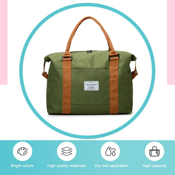 Latrodar Expandable Gym Bags, Duffle Bags For Sports And Weekend Travel, Large Capacity Lightweight Overnight Bags For Men And Women, Travel Duffel Bags, Spo