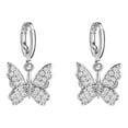 thumbnail image 1 of Latrodar Fashion Shinny Earrings Sweet Frosted Sexy Hot Silver up to 30% Off, 1 of 4