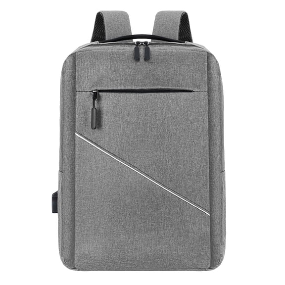Latrodar Fashion Three-piece Backpack Backpack Male Business Budget-Friendly apacity Students Bag Gray 16x14 Inch Home Tools
