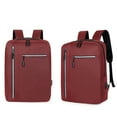 thumbnail image 1 of Latrodar Fashion Three-piece Backpack Backpack Male Business Eco-Friendly Material apacity Students Bag Red Home Tools, 1 of 2