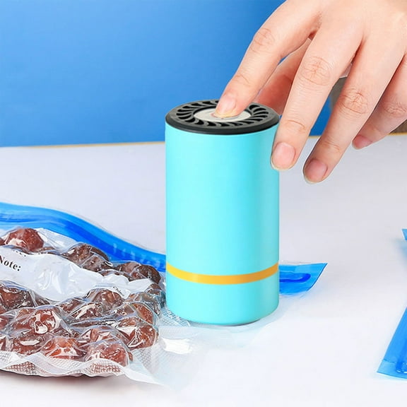Latrodar Food Vacuum Machine , Food Vacuum Sealer With Portable Vacuum Pump For Evacuation Vacuum Pump Blue Novelty