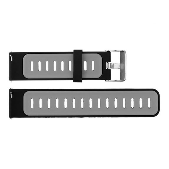 Gecau For Realme-2 / 2 Pro Watch Bands Replacement Two Color For Men Women Novelty GRAY Home Tools