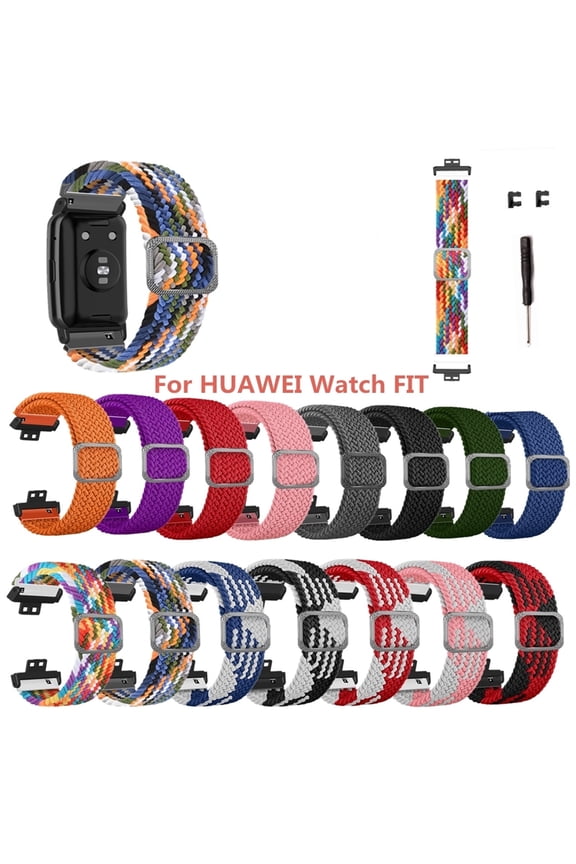 For Watch FIT Sport Straps Nylon Woven Elastic Watch Bands 15Colors Holiday Saving
