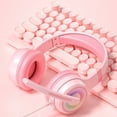 thumbnail image 1 of Latrodar Gaming Headset With Microphone Most Laptop Over-Ear Enduring tereo Surround Sound Pink 8x7.8 Inch Home Decor, 1 of 5