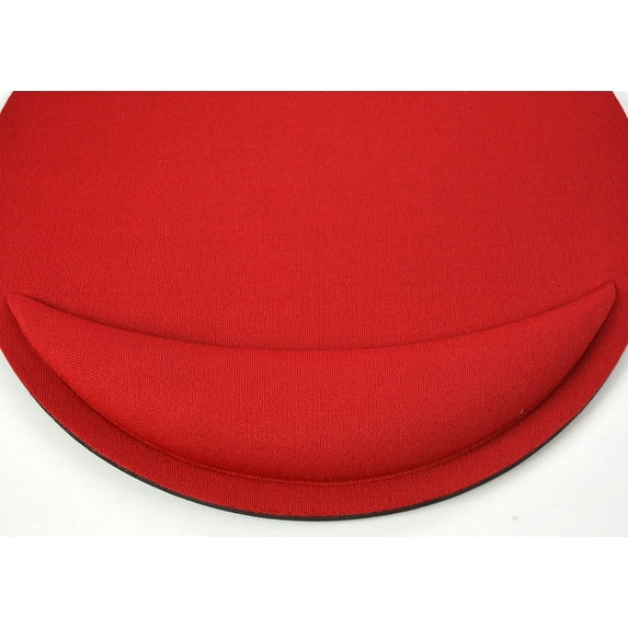 Latrodar Gel Wrist Support Game Mouse Mice Mat Pad for Computer PC Laptop Slip Practical&Affordable Red 8.4x8.4 Inch Home Decor