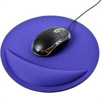Latrodar Gel Wrist Support Game Mouse Mice Mat Pad for Computer PC Laptop Slip Safety Guaranteed Purple 8.4x8.4 Inch Home Decor
