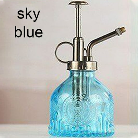 Latrodar Glass Watering Can Affordable&High-Quality d Glass Watering Can Blue 11.2x10.4 Inch Home Stuff