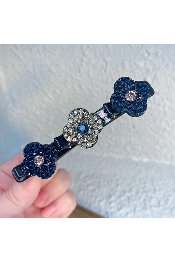 Hair Clip Weaving And Arranging Artifact Hair Creative anger Clip Bill Clip A 3.2x0.8 Inch Skincare