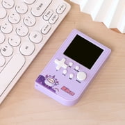 Latrodar Handheld Game Machine Handheld Computer Nostalgic Upgraded e Machine Big Screen Purple 4.8x4 Inch Home Gadgets