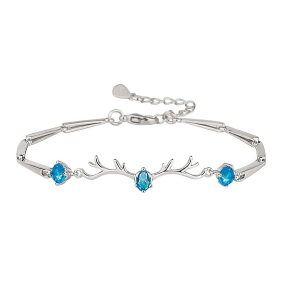 Latrodar Have Your Bracelet All Long-Lasting Girlfriends Bracelet Blue 2x1.2 Inch Skin Care Set