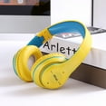 thumbnail image 1 of Latrodar Headphones Wireless Bluetooth Headset Subwoofer Bluetooth Crafted with Care orts Game Headphones Yellow 6x6 Inch Home Gadgets, 1 of 5