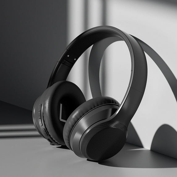 Latrodar Headworn Wireless Sports Bluetooth Earphones For Stereo Phone Calls Safety Guaranteed Black 7.2x5.2 Inch Home Decor