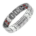 thumbnail image 1 of Latrodar Health magnetic bracelet arthritis health energy gift Silver up to 50% Off, 1 of 1