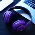 thumbnail image 1 of Latrodar High Value And High Craftsmanship Headset Bluetooth Practical&Affordable .0 Bluetooth Headset Purple 7.4x6 Inch Home Tools, 1 of 2