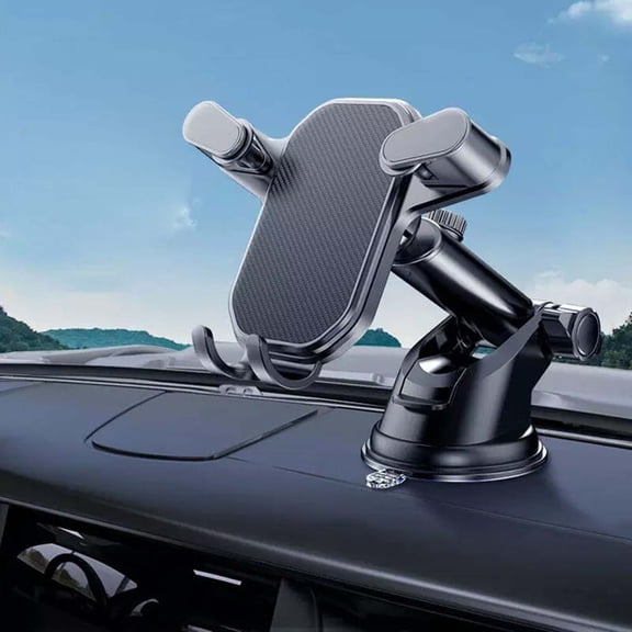 Gecau Hook Mount Car Mobile Phone Bracket,Car Mobile Safe&Non-Toxic function Car Bracket B 5.2x6 Inch Home Gadgets