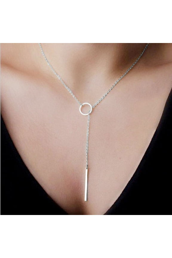 Hot Womens Style Chain Jewelry Necklace Upgraded Silver 4x4 Inch Beauty