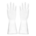 thumbnail image 1 of Gecau Housework Cleaning Gloves Plastic Durable Dishwashing Gloves Safety Guaranteed h Pot Laundry Gloves White 7.2x6.4 Inch Home Decor, 1 of 1