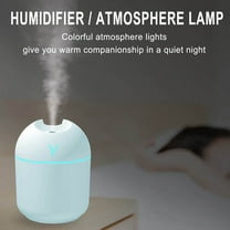 Latrodar Humidifier 250ml Small Humidifier For Plants Enduring r For Bedroom Office Blue 4.4x4 Inch Home Stuff