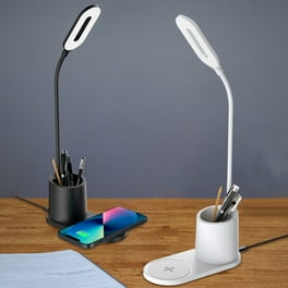 ZOUYUE LED Desk Lamp with Wireless Phone Charging, USB Port