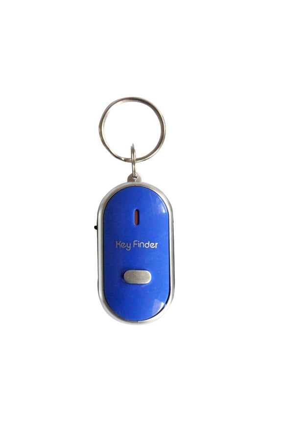 Latrodar LED Light Torch Remote Sound Control Lost Key Finder Keychain For Key Locator Non-Toxic Blue 3.2x2 Inch Home Stuff