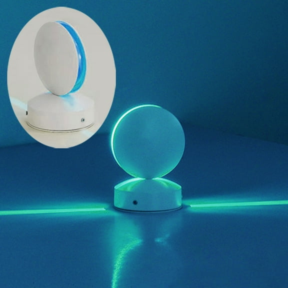 Latrodar LED Window Sill, RGB Wall, 360 Degree Corridor Ray, Color Remote Enduring isle Bar Family, Fas Light blue 6x6 Inch Home Gadgets