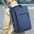 thumbnail image 1 of Gecau Laptop Backpack 15.6 Inch, Business Slim Laptops Travel With USB Charging Port, College School Computer Bag Gifts For Men And Women Dark Blue Art&Cr, 1 of 5