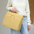 thumbnail image 1 of Latrodar Laptop Bag 15.6-inch Portable And Comfortable Laptop Bag Enduring terproofs Laptop Bag Yellow 15.8x11.6 Inch Home Gadgets, 1 of 5