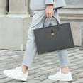 thumbnail image 1 of Gecau Laptop Bag Extendable Large Capacity Easy To Reachs High Durability sistants 15.6 Inches Gray 16.76x11.6 Inch Home Gadgets, 1 of 5