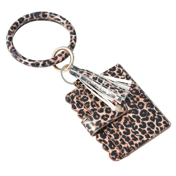 Latrodar Large Bracelet Keychain Card Tassel Bangle Key Ring Wristban With Wallet MultiUp to 30% Off