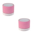 thumbnail image 1 of Latrodar Led Mini Wireless Bluetooth Speaker A9 Led Night Tf Usb Fm Musical Audio Sturdy Pink 2.4x2.4 Inch Home Decor, 1 of 1