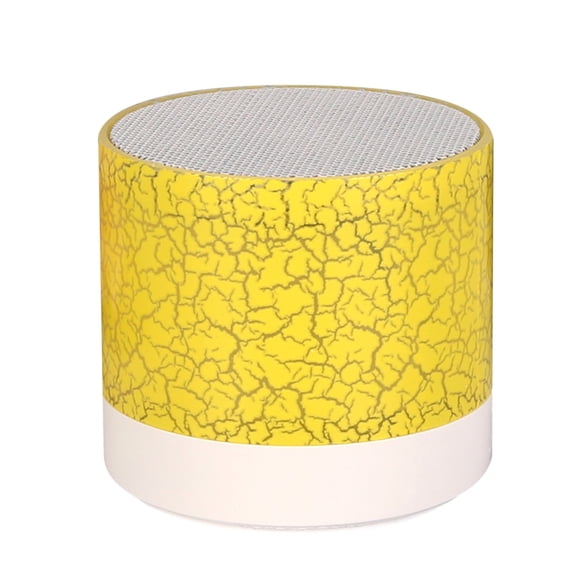 Gecau Led Wireless Bluetooth Speaker A9 Led Night Light Usb Fm Musical AudioWireless Secure colourful 2.4x2 Inch Home Gadgets